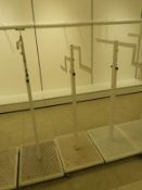 *Double Sided Mobile Garment Display Rail