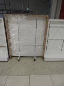 *Double Sided Gondola Style Garment Rail on Wheels