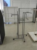 *Silver Swastika Garment Rail