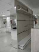 *Double Sided Garment Display Unit with Mirrored E