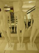 *Female Mannequin with Articulated Arms