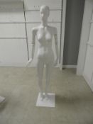 *Female Mannequin with Articulated Arms