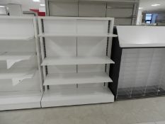*Double Sided Shelved Gondola Unit