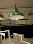 *Green Pendant Lamp Shade