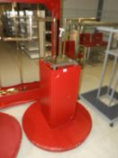 *Red & Gold Garment Display Unit