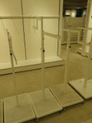 *Double Sided Mobile Garment Display Rail