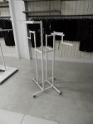 *Swastika Style Garment Rail