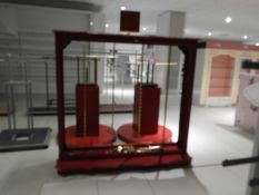 *Red & Gold Garment Display Unit