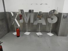 *Illuminated X-Mas Sign