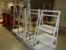 *Four Graduated Display Stands