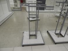 *Silver Swastika Garment Rail