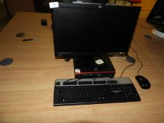 *Fujitsu Desktop Computer with Monitor, Keyboard & Mouse