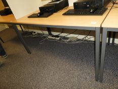 *Office Table in Lightwood Finish 140x80cm