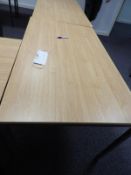 *Office Table in Lightwood Finish 140x80cm