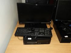 *HP Desktop Computer with Monitor, Keyboard and Mouse
