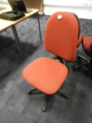 *Operator's Gas Lift Swivel Chair