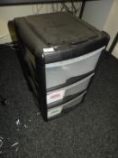 *Plastic Drawer Unit