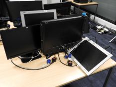 *Five Assorted Computer Monitors