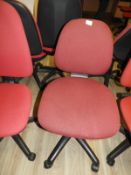 *Operators Gas Lift Swivel Chair