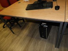 *Office Table in Lightwood Finish 120x75cm
