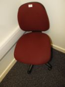 *Operators Gas Lift Swivel Chair