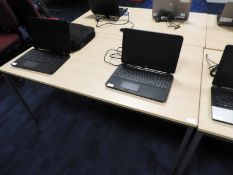 *Office Table in Lightwood & Grey Finish 140x60cm