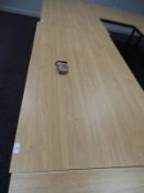 *Office Table in Lightwood Finish 140x80cm