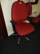 *Operator's Gas Lift Chair with Arms