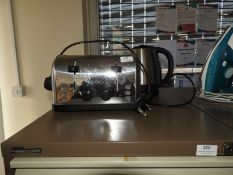 *Four Slice Toaster and an Electric Kettle
