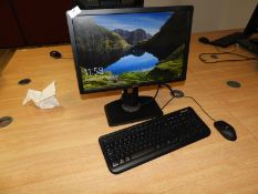 *HP Pro Desktop Computer with Monitor, Keyboard & Mouse