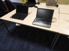 *Office Table in Lightwood & Grey Finish 140x60cm