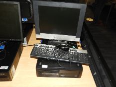 *HP Desktop Computer with Monitor, Keyboard and Mouse