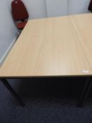*Office Table in Lightwood Finish 140x80cm