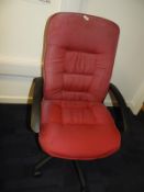 *Highback Executive Swivel Chair (pink)