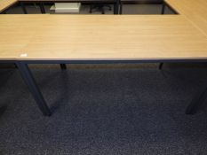 *Office Table in Lightwood Finish 140x80cm