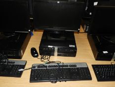 *HP Desktop Computer with Monitor, Keyboard and Mouse