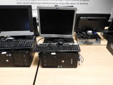 *Zoomstorm Computer Tower with Intel i3 Processor and Windows 7 OS, Monitor, Keyboard and Mouse