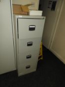 *Four Drawer Foolscap Filing Cabinet (grey)