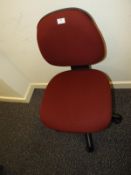*Operators Gas Lift Swivel Chair