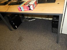 *Office Table in Lightwood Finish 140x80cm