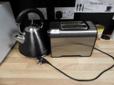 *Stainless Steel Toaster and a Morphy Richards Kettle
