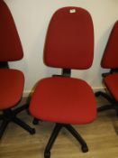 *Operators Gas Lift Swivel Chair