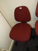 *Operators Gas Lift Swivel Chair