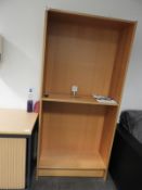 *Open Front Bookcase