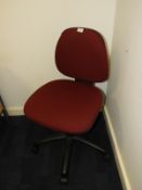*Operator's Gas Lift Swivel Chair