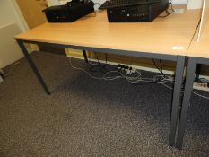 *Office Table in Lightwood Finish 140x80cm