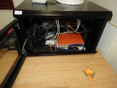 *Fusion Server Cabinet Containing Assorted Routers and Switches