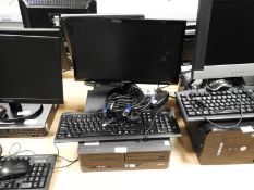 *Fujitsu Desktop PC with Monitor, Keyboard and Mouse