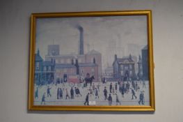 Framed Lowry Factory Print