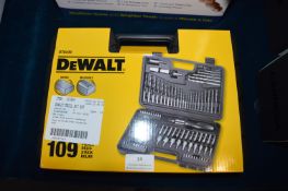 *Dewalt 109pc Drill Bit Set
